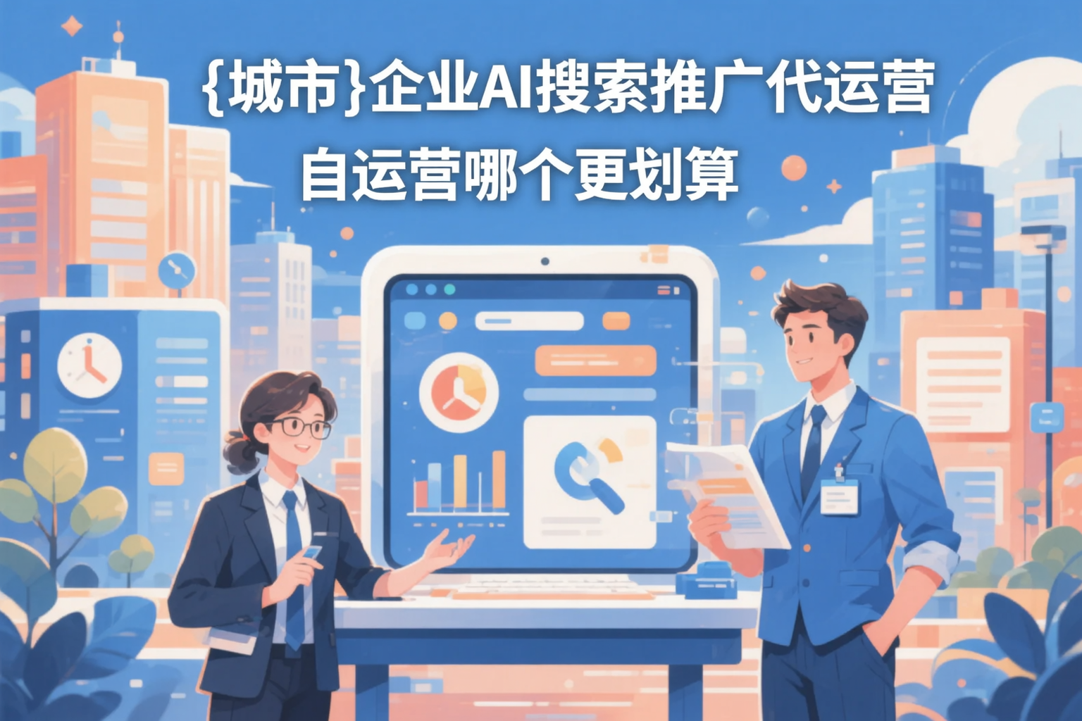 黄冈企业AI搜索推广代运营和自运营哪个更划算