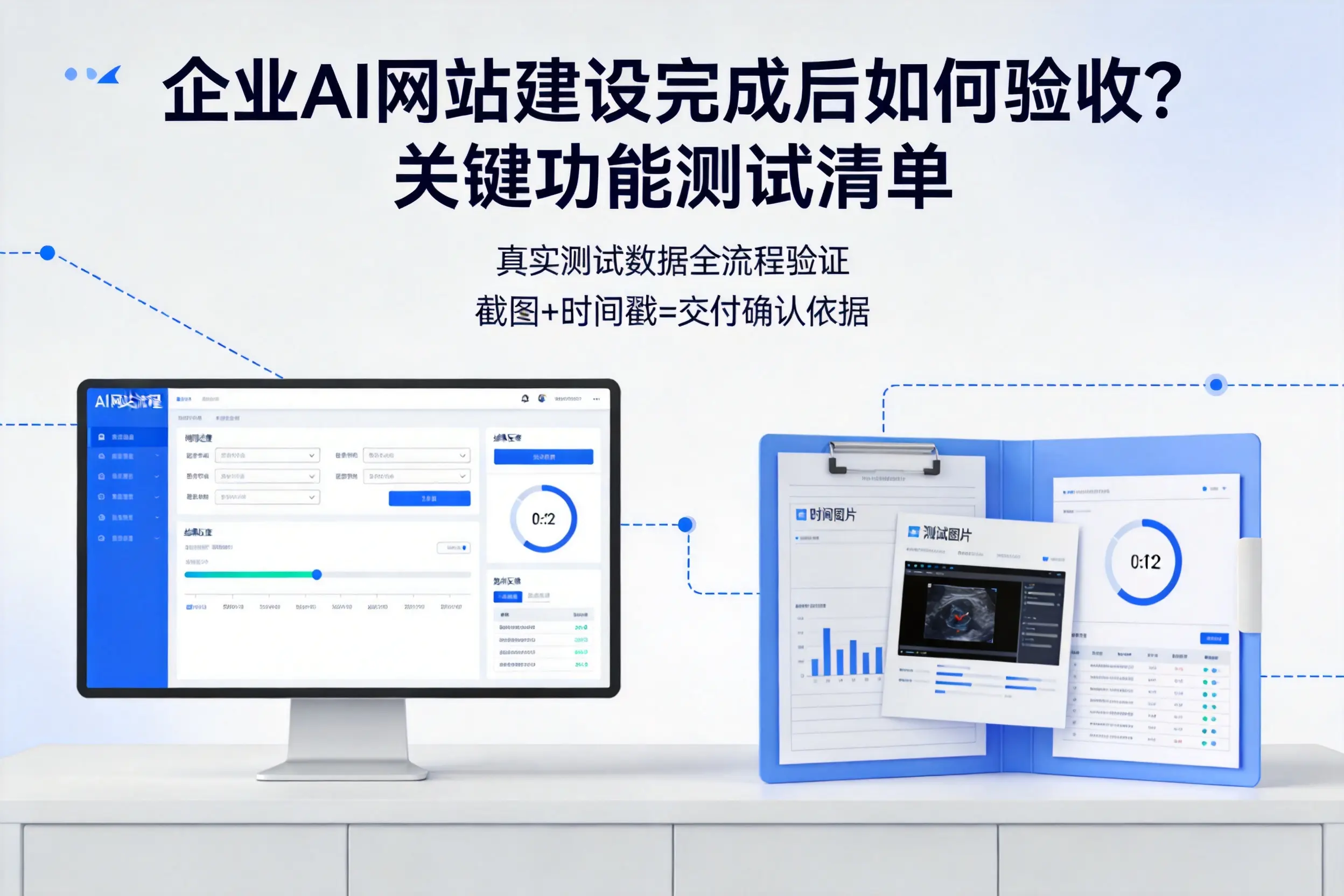 黄冈企业AI网站建设完成后如何验收？关键功能测试清单