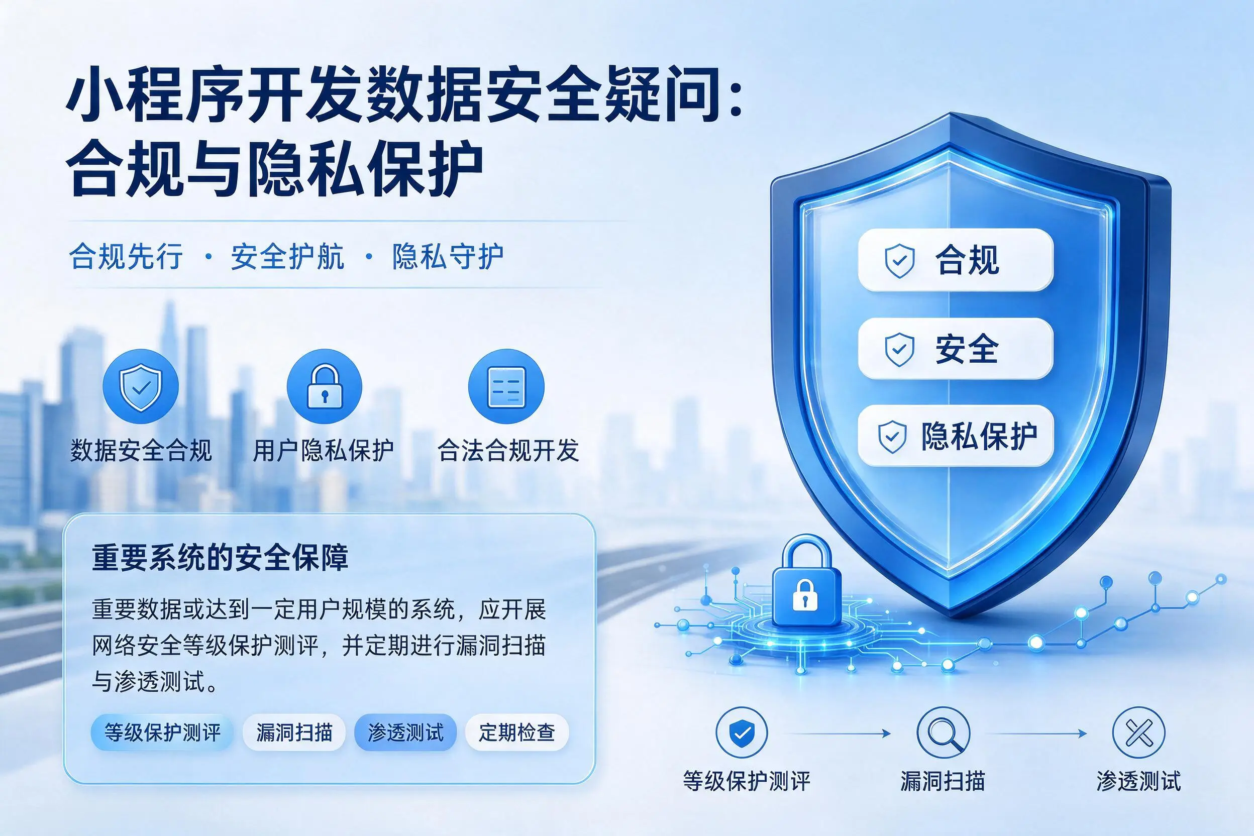 黄冈小程序开发数据安全疑问：合规与隐私保护