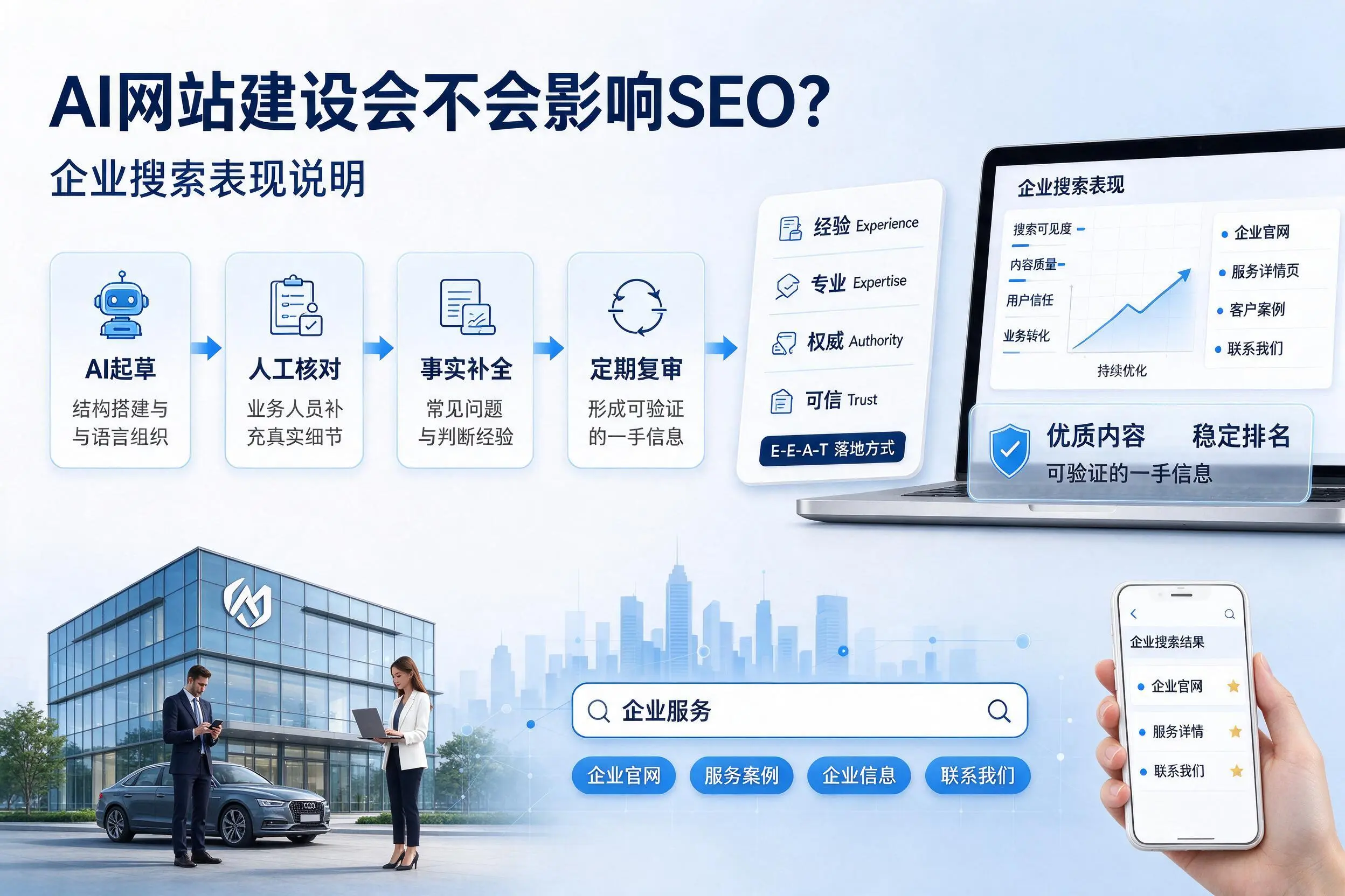 AI网站建设会不会影响SEO?黄冈企业搜索表现说明