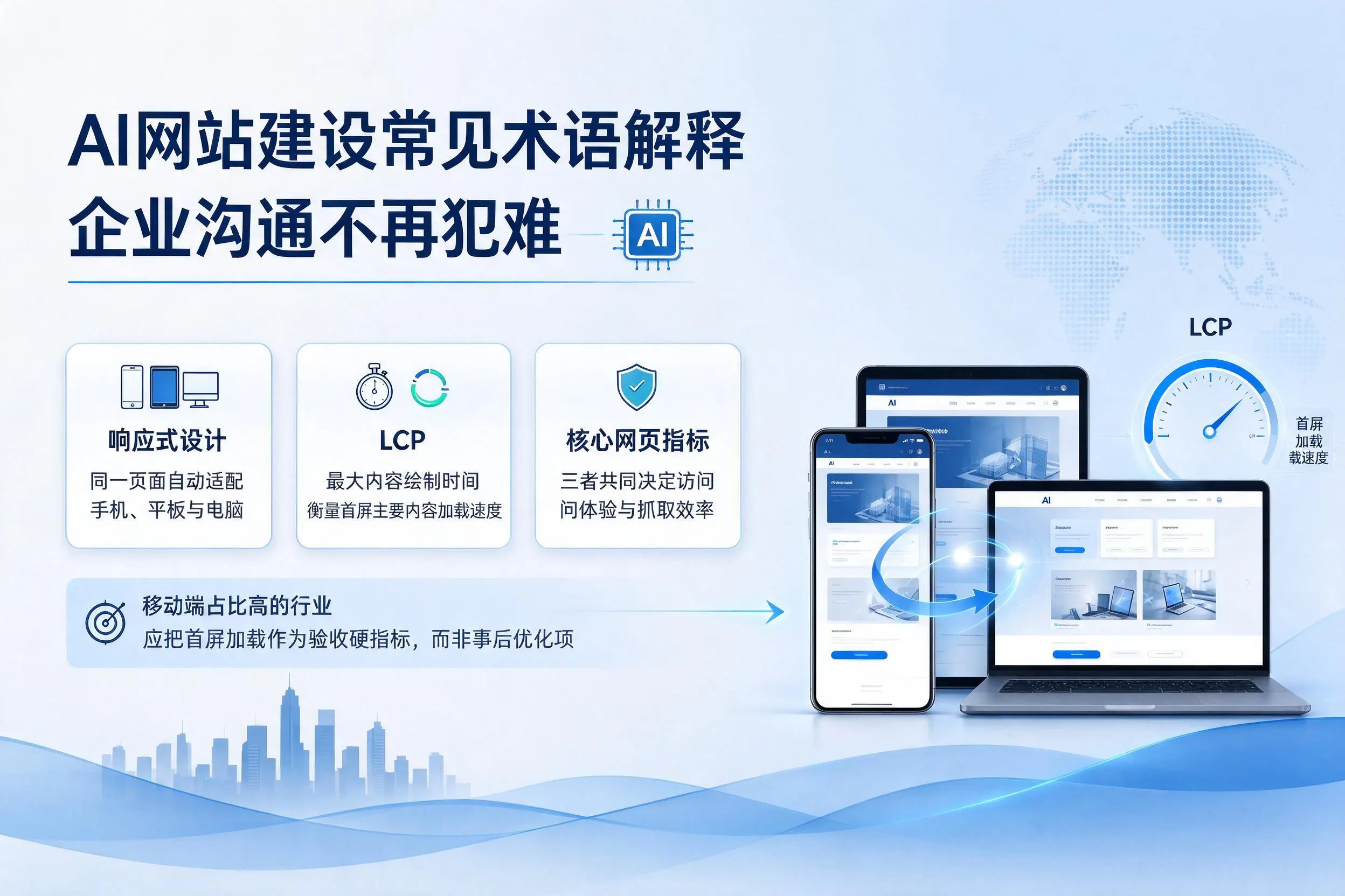 AI网站建设常见术语解释，黄冈企业沟通不再犯难