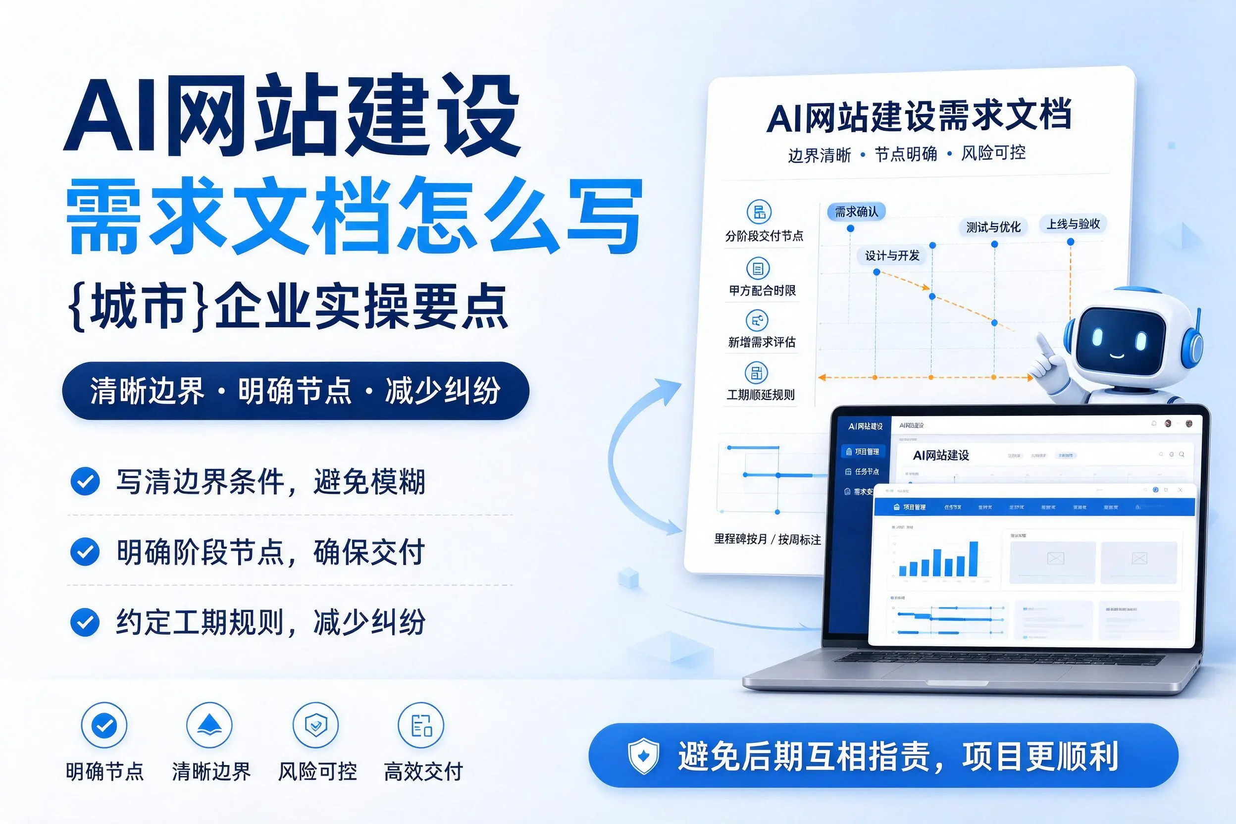 AI网站建设需求文档怎么写，黄冈企业实操要点